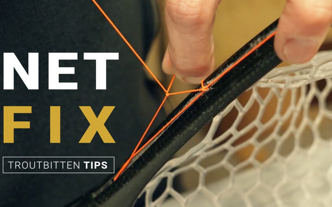 (VIDEO) Landing Net Repair and Bag Replacement – Fishing Net Fix