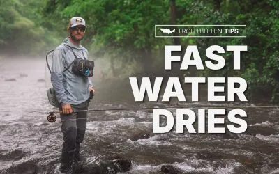 Dry Flies In Fast Water – Fly Fishing Tips (with VIDEO)